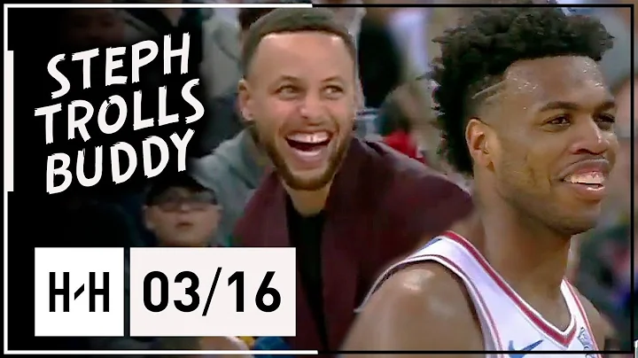 Buddy Hield Full Highlights Kings vs Warriors (2018.03.16) - 22 Pts, 7 Ast, Curry Trolls! - DayDayNews