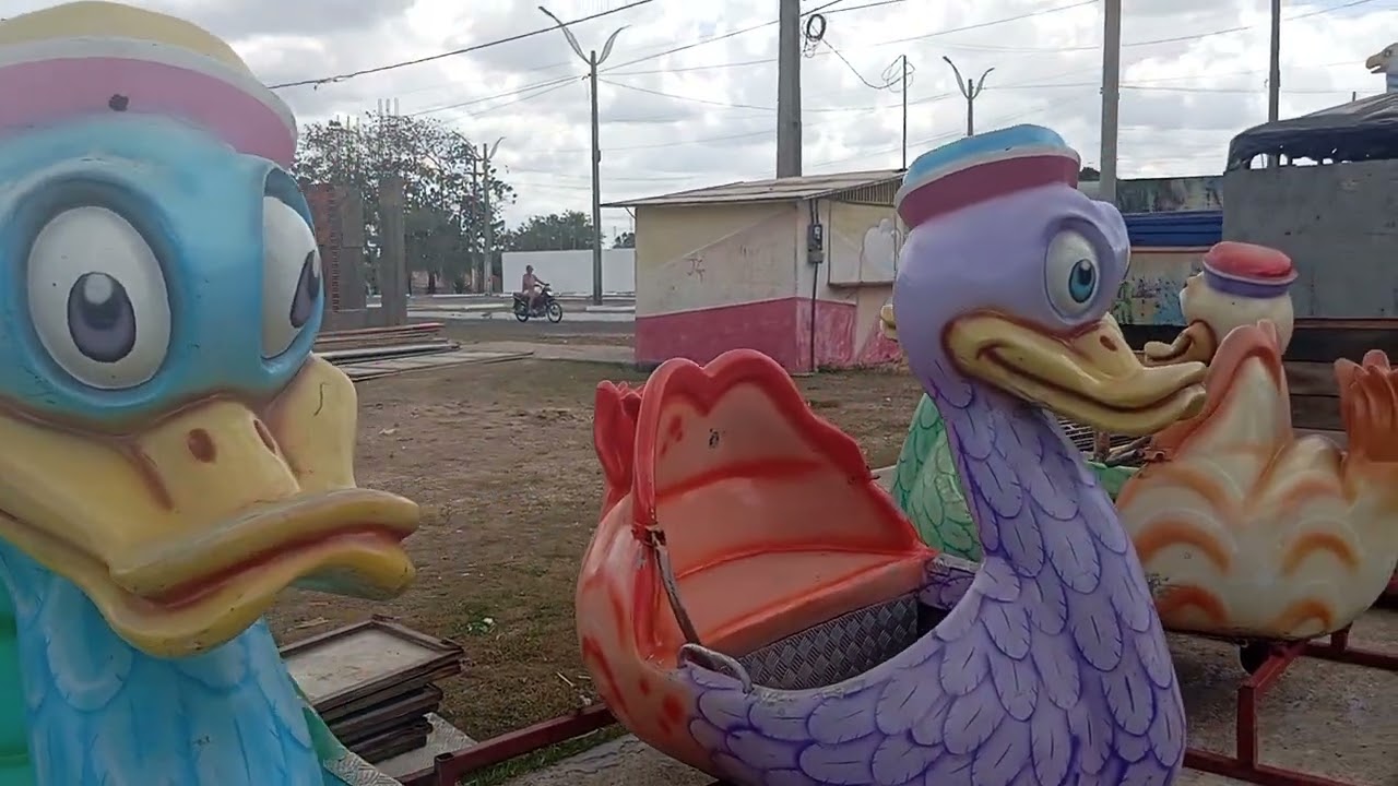 Parque chegou agora em urbano santos sim escrevi aí 