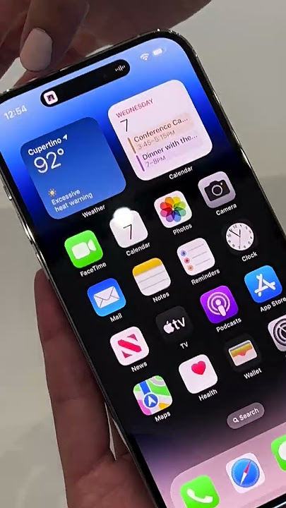💥 Dynamic Island on iPhone 14 Pro - Hands On