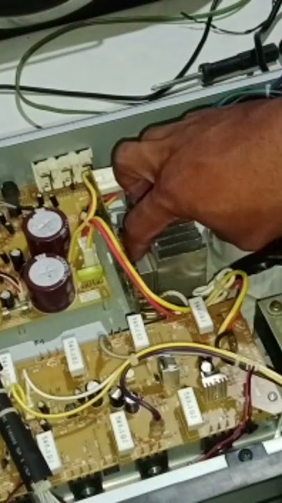 cara mengetahui penyebab sekring ampli TIA za 2240 putus