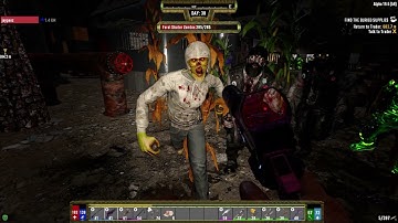 7 Days To Die: Darkness Falls- When an abandoned Trader Joel