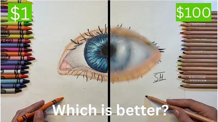 $1 vs $100 Colored Pencils (Which is Better?)