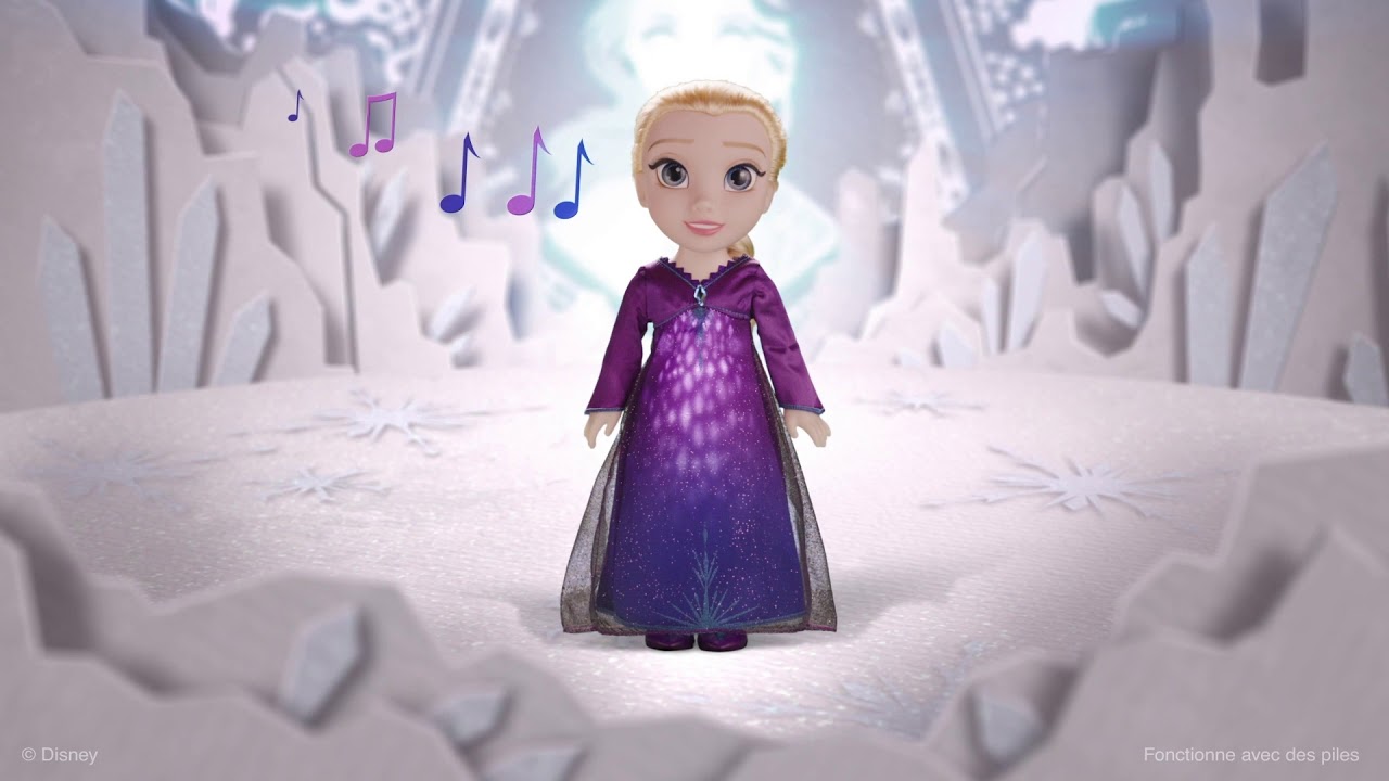 DISNEY FROZEN - LA REINE DES NEIGES - ELSA POUPEE CHANTANTE