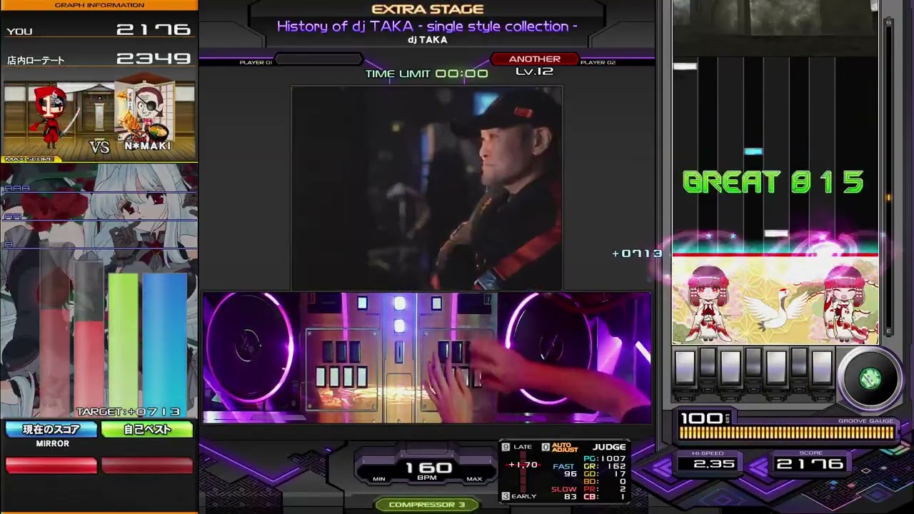 beatmania IIDX】History of dj TAKA - single style collection