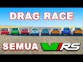 DRAG RACE semua Skoda vRS