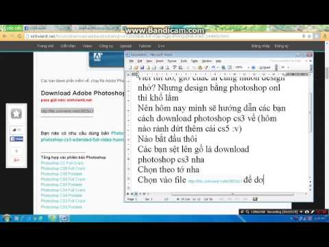 Cách Download Photoshop CS3 (2016)