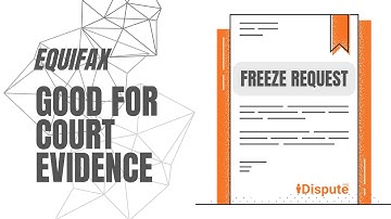 Equifax Security Freeze Request Letter (Template): Protect Your Credit Report by Mail - I Dispute