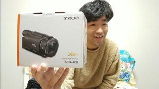 【SONY ビデオカメラ FDR-AX60】 ついに購入！