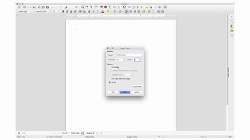 LibreOffice Writer - creating tables
