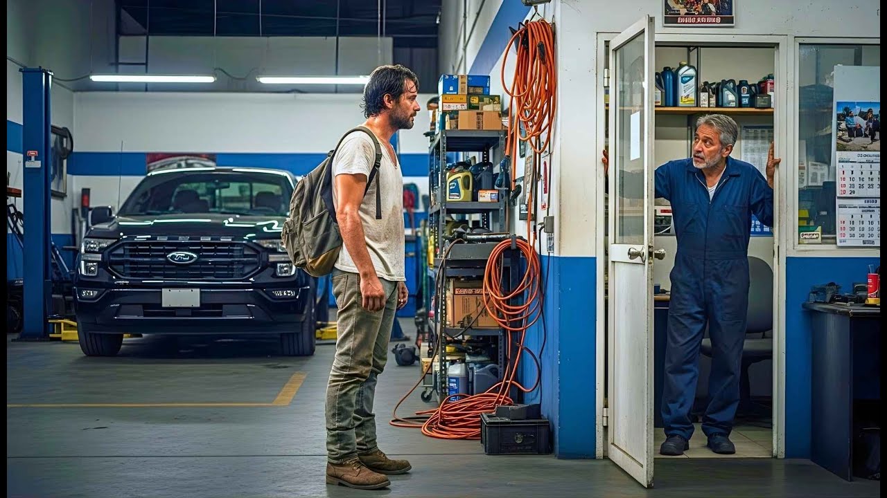 Nadie pudo arreglar en 30 días la camioneta… hasta que un mecánico desempleado entró a pedir trabajo