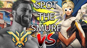 Can You Guess The SECRET SMURF in a BRONZE Lobby? (Overwatch 2)