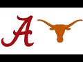 2022 1 alabama at texas highlights