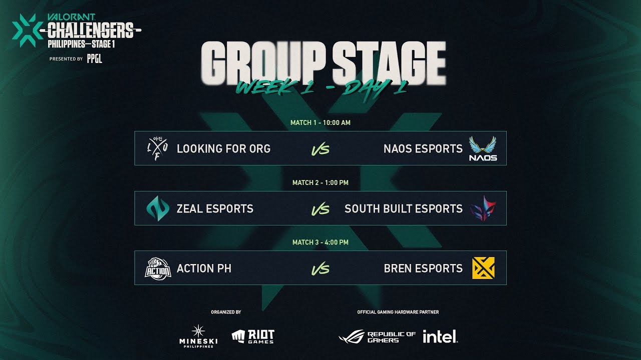 (EN) 2022 VCT Stage 1 - Challengers PH - Groups - Week 1 Day 1