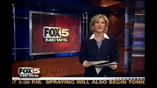 WNYW TV FOX 5 News At 5:00 New York August 27, 2002