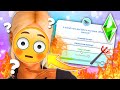 using only EVIL answers to create a Sim using the CAS Quiz! 😈