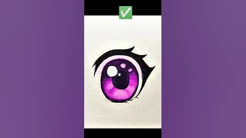 How to Draw Anime Eyes ✨ | Easy Step-by-Step Tutorial for Beginners #shorts #drawing #tutorial #art