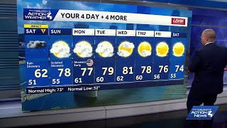 May 22 Forecast: Widespread rain through Saturday morning in Western PA