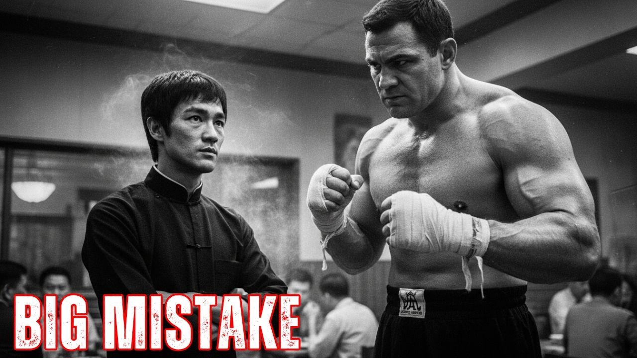 Bruce Lee Was Called “Too Small to Fight” by 240-Pound Boxer — What Happened Next Shocked Everyone