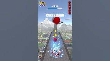 Rolling Ball Sky Escape Gameplay Shorts | Level 135 | All Games All Levels Android/ IOS 2024