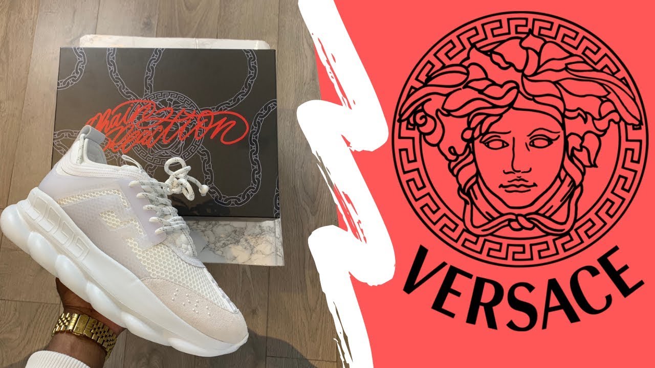 Baroque Chain Reaction sneakers | Versace | Eraldo.com