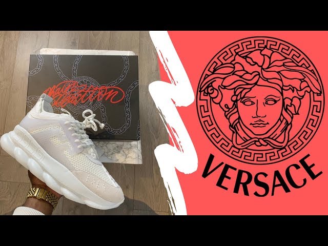 Versace Chain Reaction Sneakers Unboxing, Review & On Feet 