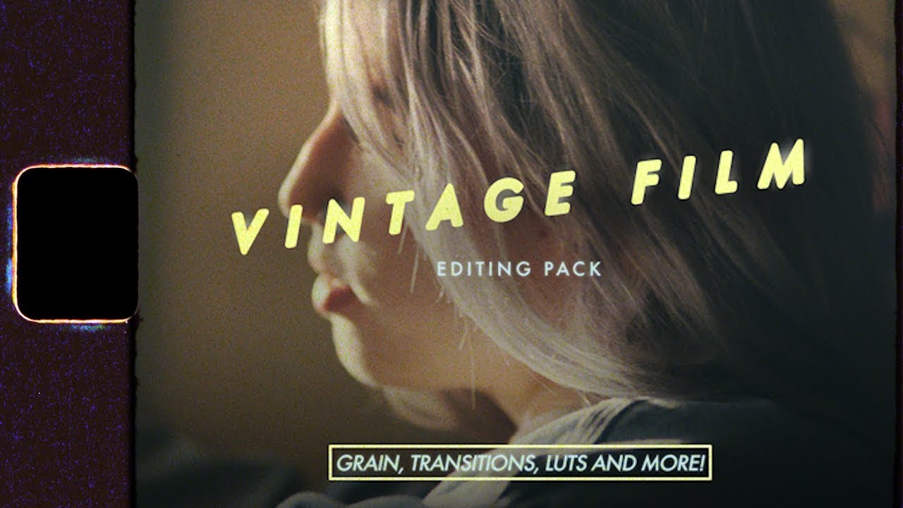 Download NEW: Vintage Film Editing Pack (Super 8 Overlays, Grain, LUTs, Film Burns and more)