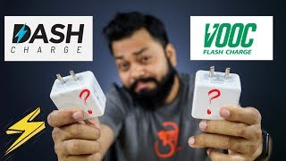 OnePlus Dash Charger Vs OPPO VOOC Charger ⚡⚡⚡ कौन है ज्यादा FAST?