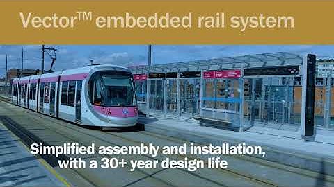 Trelleborg - Vector™ Embedded Rail System