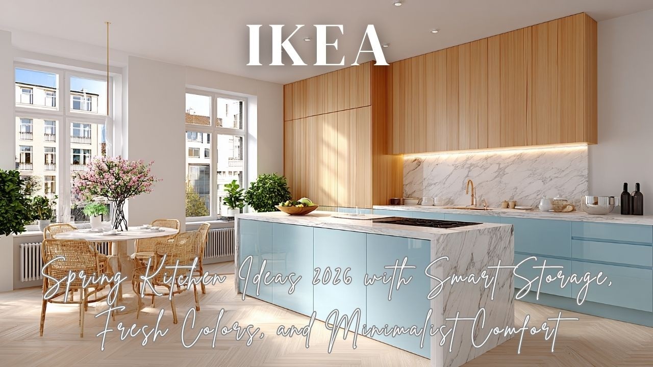 IKEA Spring Kitchen Ideas 2026 with Smart Storage, Fresh Colors, and ...