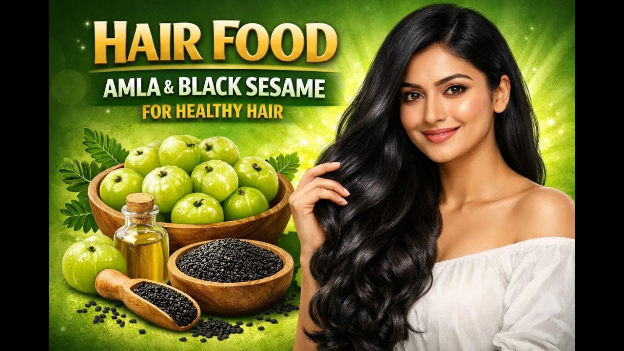 2 super food for hair health.