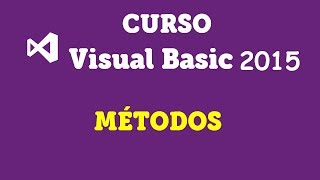 📝Curso VB.NET 2015 - Metodos
