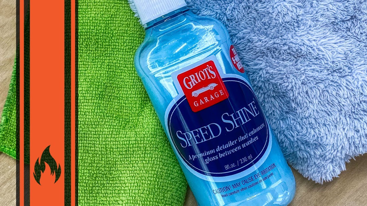 Griot's Garage Speed Shine Putting the "QUICK" in Detailer YouTube