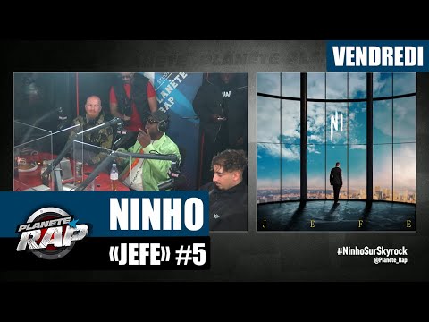 Youtube: Planète Rap – Ninho « Jefe » avec Qubix, Voluptyk, Demo, Kaneki, Yaro… #Vendredi