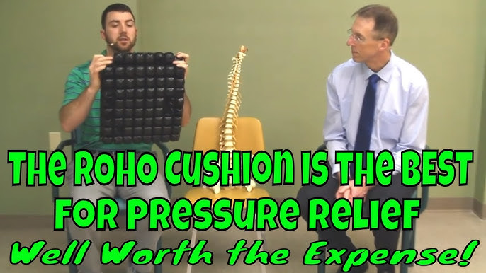 How to properly inflate a ROHO cushion. Explained in less than 2 min. 