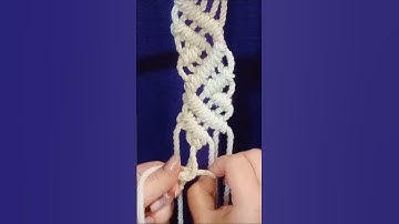 #macrametutorial #macrame #patternknot #diy #easymacrame #basicmacrame #macrameknots #homedecor