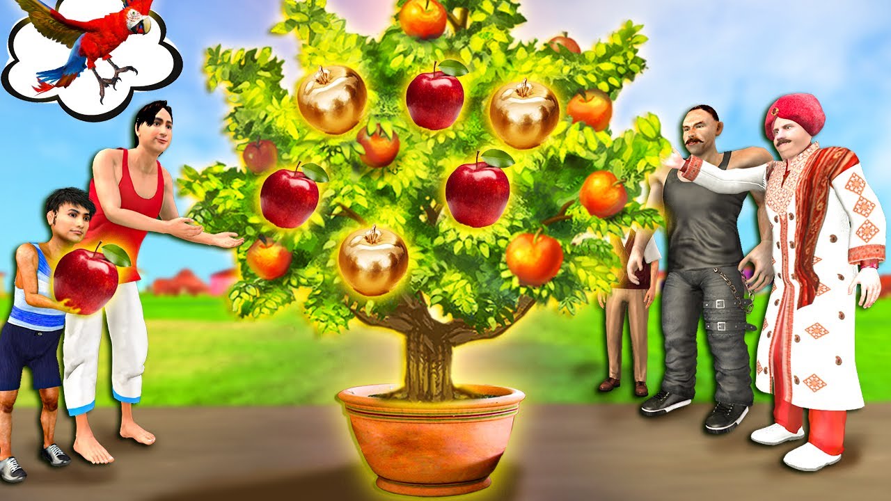  Magical Golden Apple Tree Hindi Kahaniya 3D