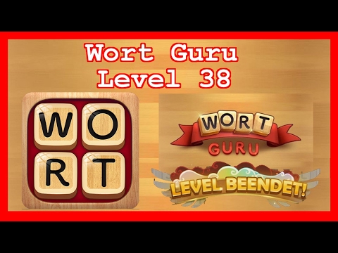 Wort Guru - Level 38 - Lösung Solution Walkthrough