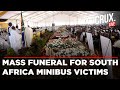 LIVE Mass Funeral For South Africa Minibus Child Victims As Nation Mourns Tragedy Gauteng