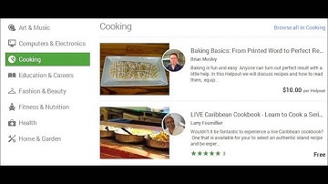 Business via video camera google helpouts