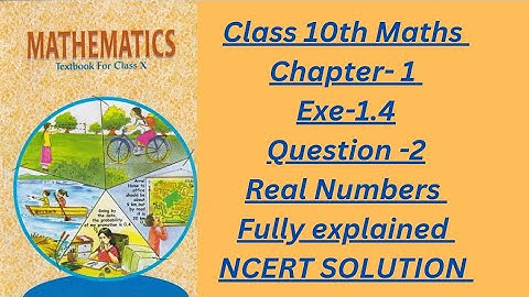 Class 10 Math Exercise 1.4 Question Number 2 | Class 10th Ex 1.4 Q2 |Real numbers