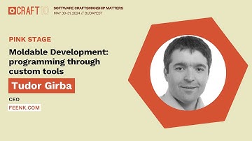 Moldable Development: programming through custom tools - Tudor Girba | Craft Conference 2024