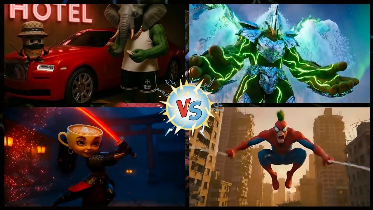 BRAINROT RAPPER 🆚 BRAINROT RANGER 🆚 BRAINROT SAMURAI 🆚 BRAINROT AVENGER | SER-26 | TILES HOP RUSH