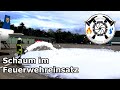 Löschmittel Schaum - Druck und Zumischrate im Feuerwehreinsatz