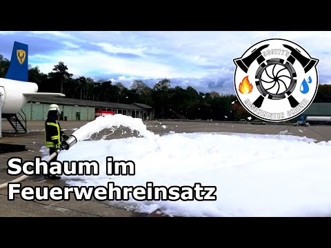 Video: Feuerlöschschaum: Eigenschaften und Anwendung