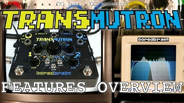 Features Overview: Boredbrain Transmutron Dual FX Loop Crossover Filter