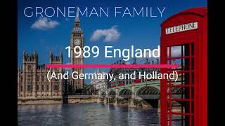 1989 England & Germany & Holland - Webers visit