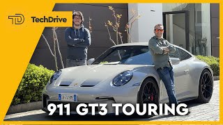 PORSCHE 911 GT3 TOURING Test Drive su strada e pista. PRO e CONTRO