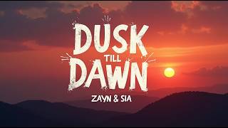Dusk Till Dawn  Zayn Ft Sia s   Romantic Song  Hd S 