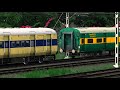 ICF MEMU COUPLING GARIB RATH COACH | BUMPY RAILROAD | Train Simulator Train Game | RAILWAY RITAM