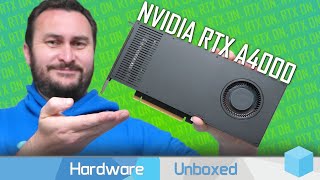 Nvidia RTX A4000, Worth Buying? Gaming Benchmark Review